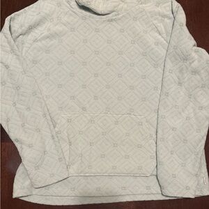 Eddie Bauer Textured Hoodie in Light Blue